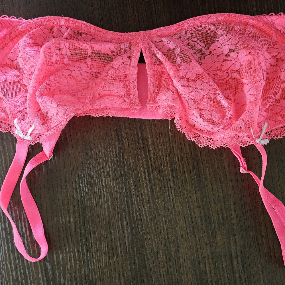 3 Victoria's Secret Unlined Demi Lace Bra's